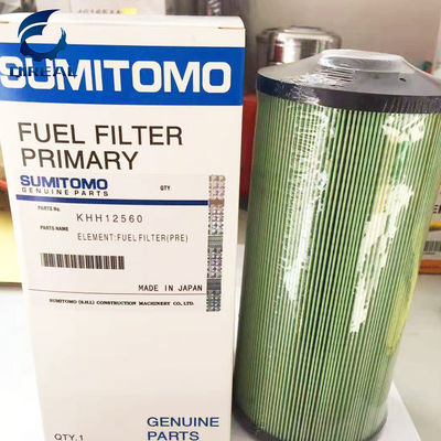 Truck fuel filter for SH450-3B/SH450LHD-3B filter element KHH12560