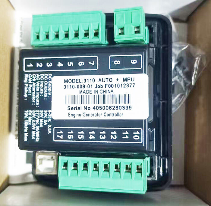 Excavator parts DSE3110 MPU Controller UTO Start MPU Model Number 3110-008-01