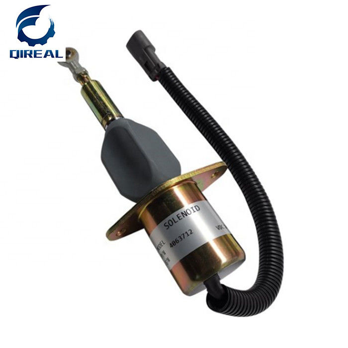 PC300-7 PC360-7 Excavator 24V Shutdown Fuel Stop Solenoid Valve 4063712