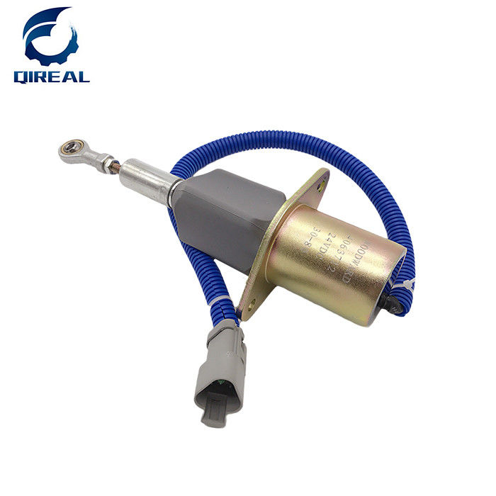 PC300-7 PC360-7 Excavator 24V Shutdown Fuel Stop Solenoid Valve 4063712